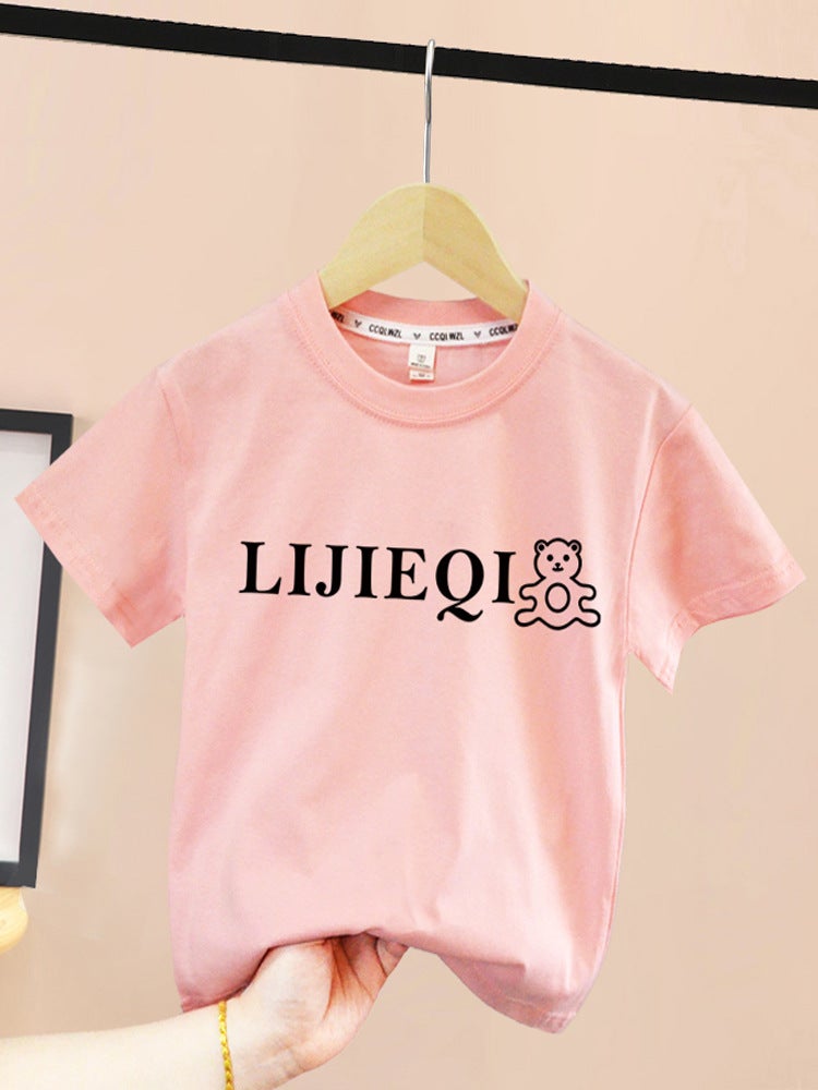 Selling Children'S Printed Top Trendy Children'S T-Shirt Boys Short Sleeve 2024 Children'S Wear Handsome - Image 3