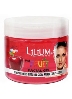 LILIUM Fresh Fruit Facial Gel For Fresh Look Natural Glow Fairer Complexion  - Image 4
