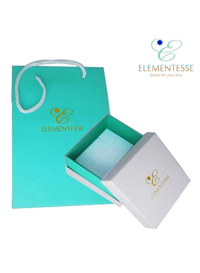 Elementesse Jewellery Adjustable Band Steel Leather Bracelet For Mens - Image 2