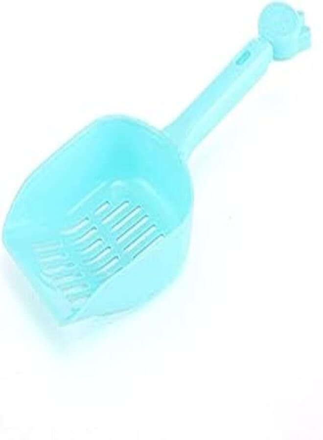 Cat litterbox pets shovel-blue