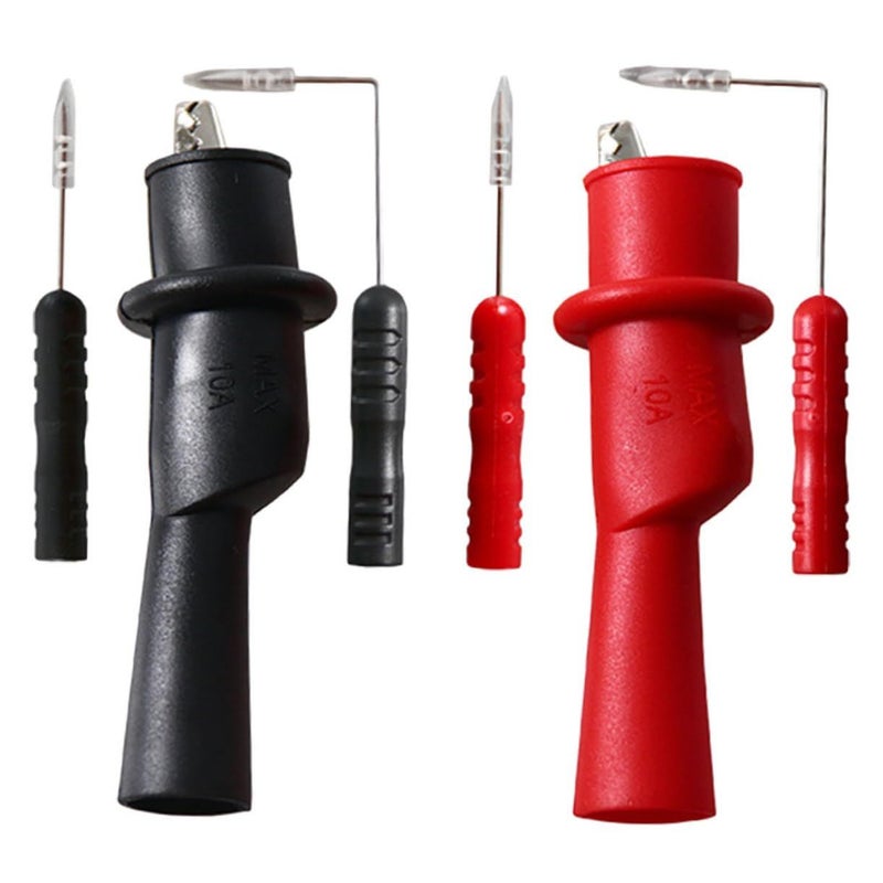 Automotive Circuit Tester Probes Kit Wire Piercing Test Clips Steel Rubber Professional - Image 2