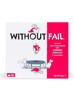 إكسبلودنج كيتنس أل أل سي Without Fail من Exploding Kittens - لاعبين أو أكثر - من سن 10 سنوات فما فوق - 20 دقيقة للعب - لعبة تحديات سهلة أصبحت صعبة - لعبة للأزواج، لعبة ليلة الموعد، لعبة بطاقات للكبار والمراهقين  - Image 1
