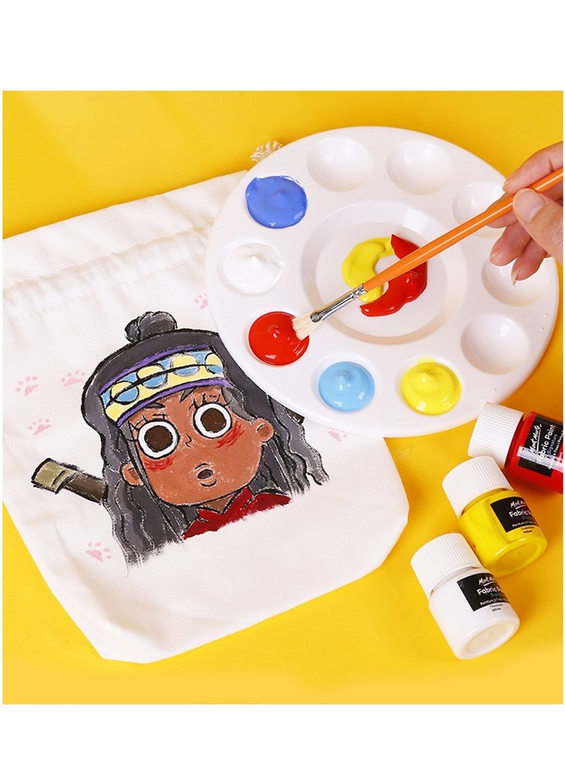 Mont Marte - Round Plastic Painting Palette With 10 Wells - Image 1