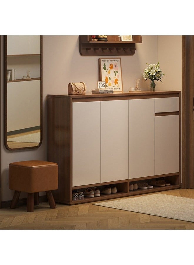 إن كي أكس خزانة أحذية فاخرة عالية الجودة مع أدراج متعددة الوظائف 120 سم - Image 1