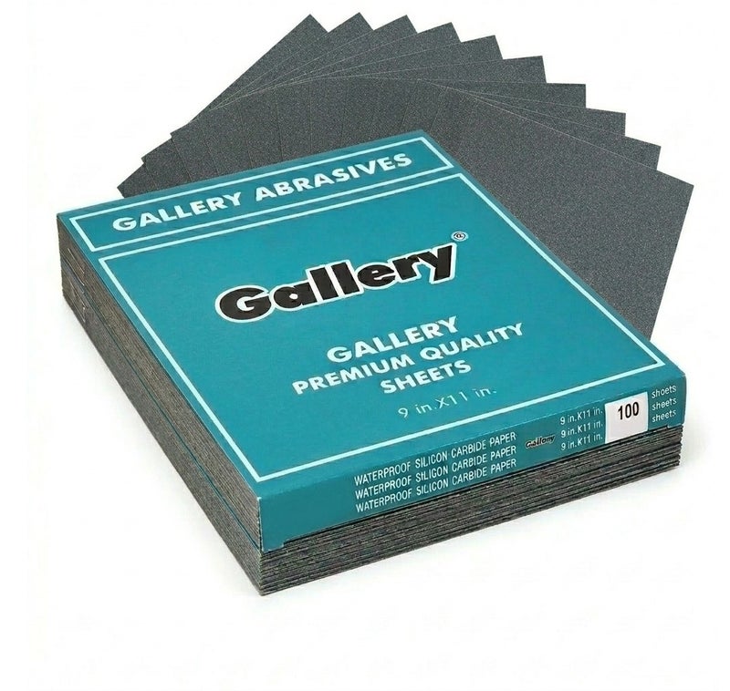 Sand Paper Abrasives Paper 180-Grit (100 Sheets)
