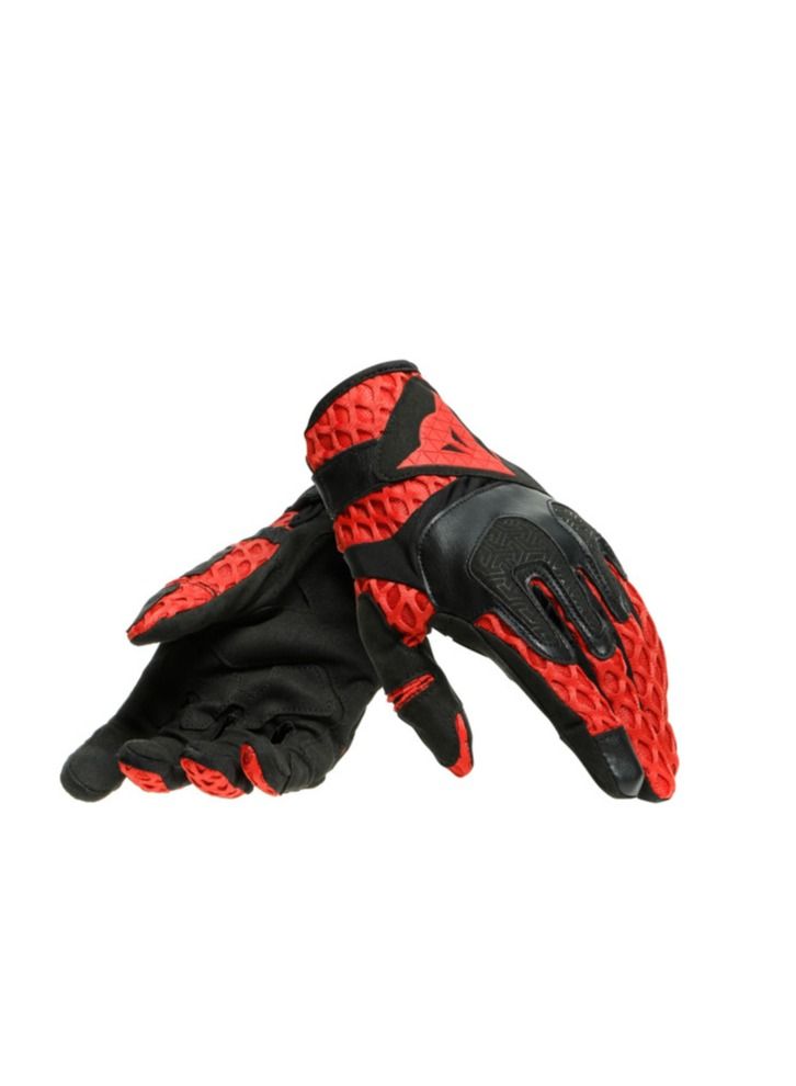 Dainese DAINESE AIR-MAZE UNISEX GLOVES BLACK/RED  - Image 1