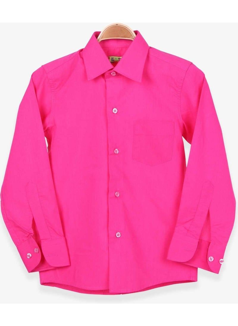 Boy's Shirt Basic 6-10 Years, Pink - pzsku/ZF889B59B802F7031829CZ/45/_/1734365446/9091bb9e-b212-44b8-933f-e715d5b18957