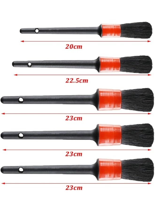 بي دبليو اس جاي مجموعة غسيل وتنظيف السيارات من وي مارت، مكونة من ٢٧ قطعة - مجموعة تنظيف سيارات كاملة مع حقيبة تخزين، ودلو قابل للطي، وقفازات غسيل، وإسفنجات، ومناشف من الألياف الدقيقة، وفرشاة إطارات، ومكشطة نوافذ، ومنفضة غبار، وأدوات للعناية الداخلية - Image 4