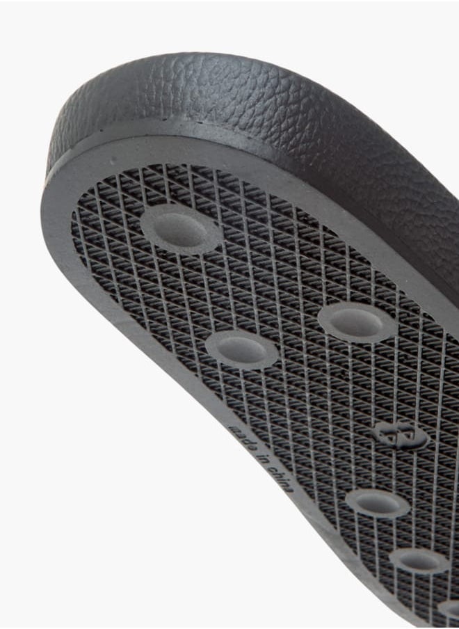 LBL by Shoexpress Men Textured Slip-On Slides  - Image 5