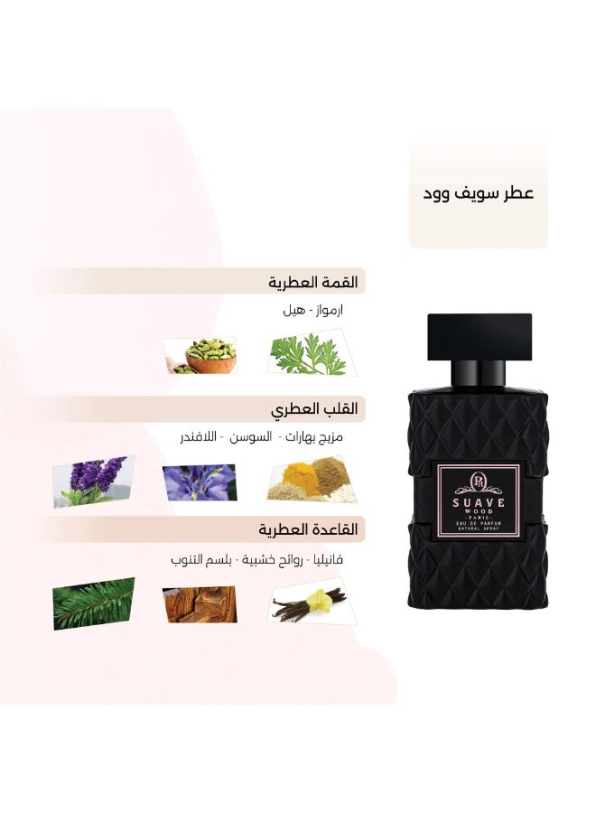 DERAAH Swift Wood for Men 100ml - Image 4