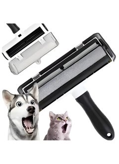Knox Powering Generations Pet Hair Fur Remover Roller for Cats & Dogs with Self-Cleaning Base & Reusable Animal Hair Brush, Self Clean Pet Fur from Car Carpets Rugs Sofa Clothes Furniture Couch Bed Sheet  - Image 1