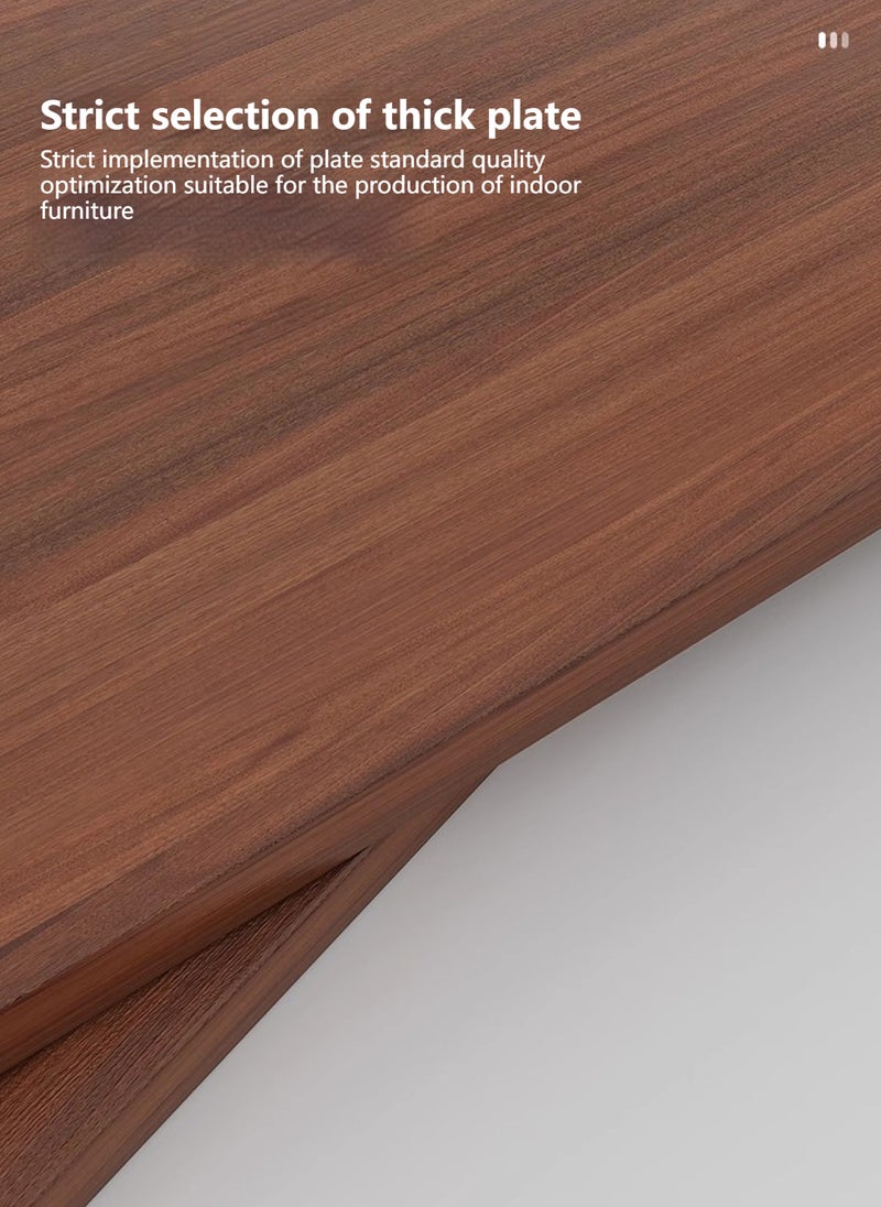 Sharpdo Coffee Table Living Room Household Small Apartment Solid Wood Thick Legs Rectangular Chinese Style Coffee Table Strong Load-Bearing Capacity 140*60*45cm  - Image 5