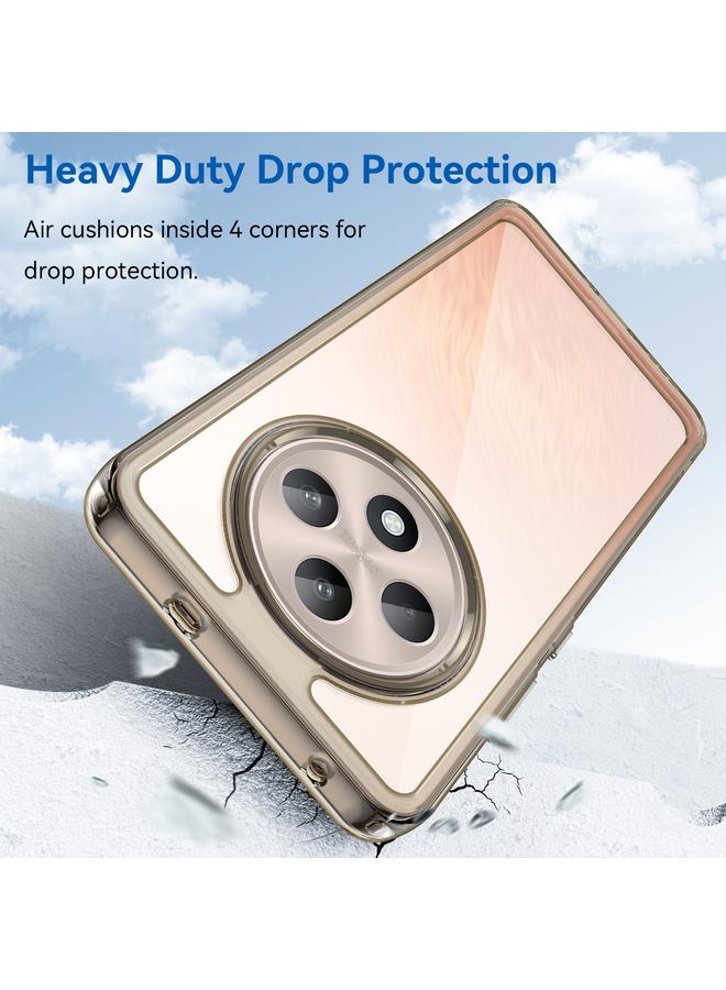 S-TOP Case For OPPO Reno12 F 4G Colorful Series Acrylic Hybrid TPU Phone Case - Image 3