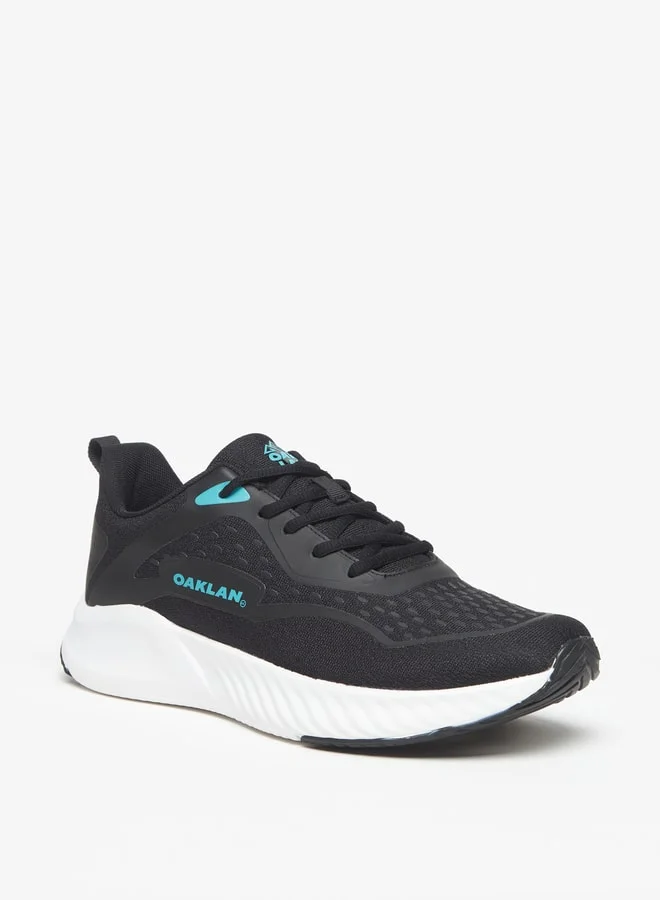Oaklan by Shoexpress Men's Textured Lace-Up Sports Shoes