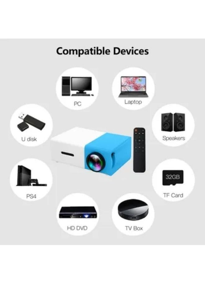 H9 - Portable LED Projector - 800 Lumens - Image 1