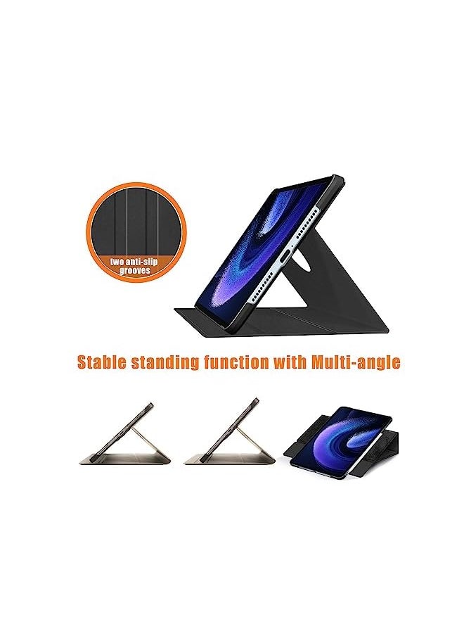 Compatible With Xiaomi Pad 6 11 Inch Protective Case Cover Pu Leather Tri Fold Stand Tablet Case Compatible With Xiaomi Pad 6 6 Pro 11 Inch With Stand Function Auto Wake Sleep Black - pzsku/ZF88A1D329324B52EC8A0Z/45/_/1703311196/f1135267-3d0e-48cc-a9c1-64c47d0b9768