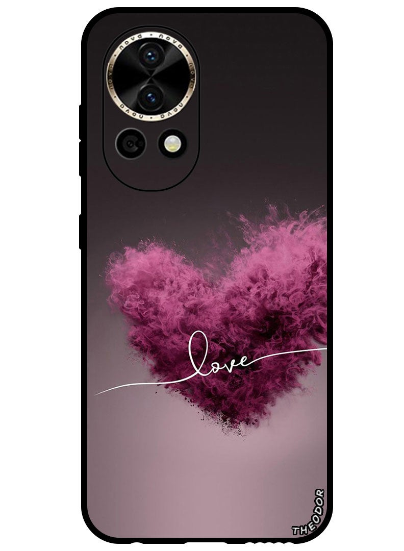 Theodor Protective Case Anti Scratch Shock Proof Bumper Cover For Huawei Nova 12 Pro Love - Image 1
