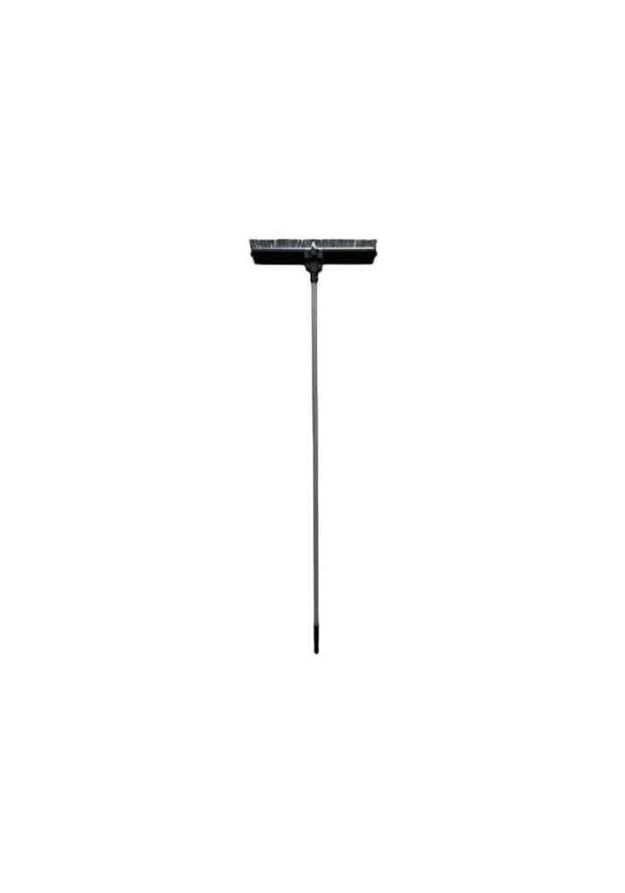 Homepointe 18 Inch Push Broom - Black - Image 1