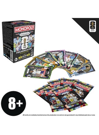 Monopoly Panini Prizm: FIFA World Cup Trading Cards Booster Box | Current Stars and FIFA WORLD CUP Legends | Presents for Football Fans - view 4