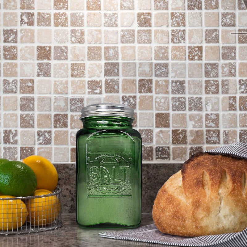 Kerixi Vintage Salt and Pepper Shakers (Green, Large) - Image 4