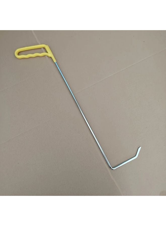 Yellow Car Dent Removal Tool Hook Rod For Paintless Repair - Image 1