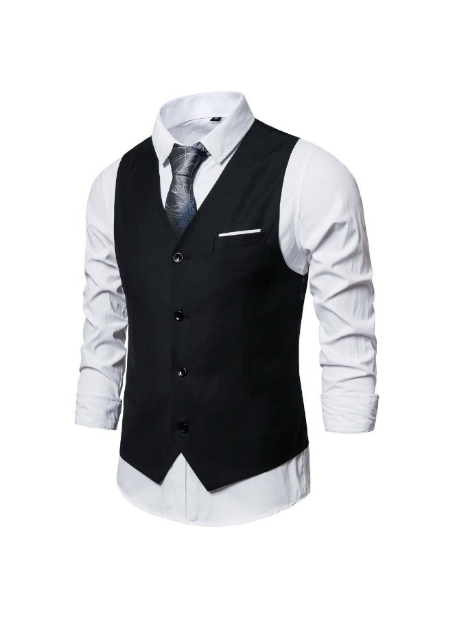 Shougu New Fashionable Casual Men's Suit Vest  - Image 1