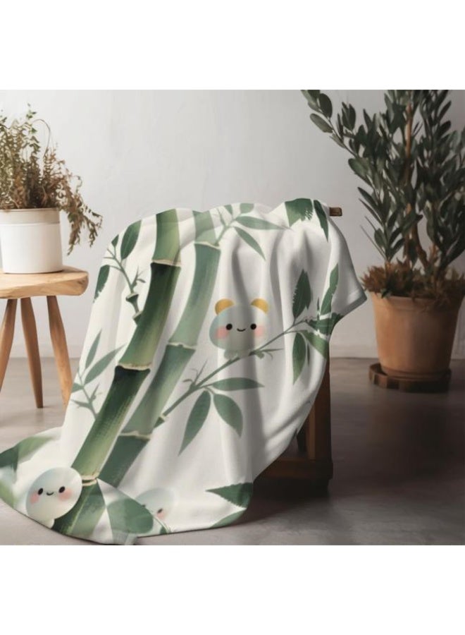 عام بطانية رقيقة من الفانيلا الكرتونية للأطفال والرضع (دافئة ومريحة، ومناسبة للنوم والألعاب) 70 سم * 100 سم - Image 5