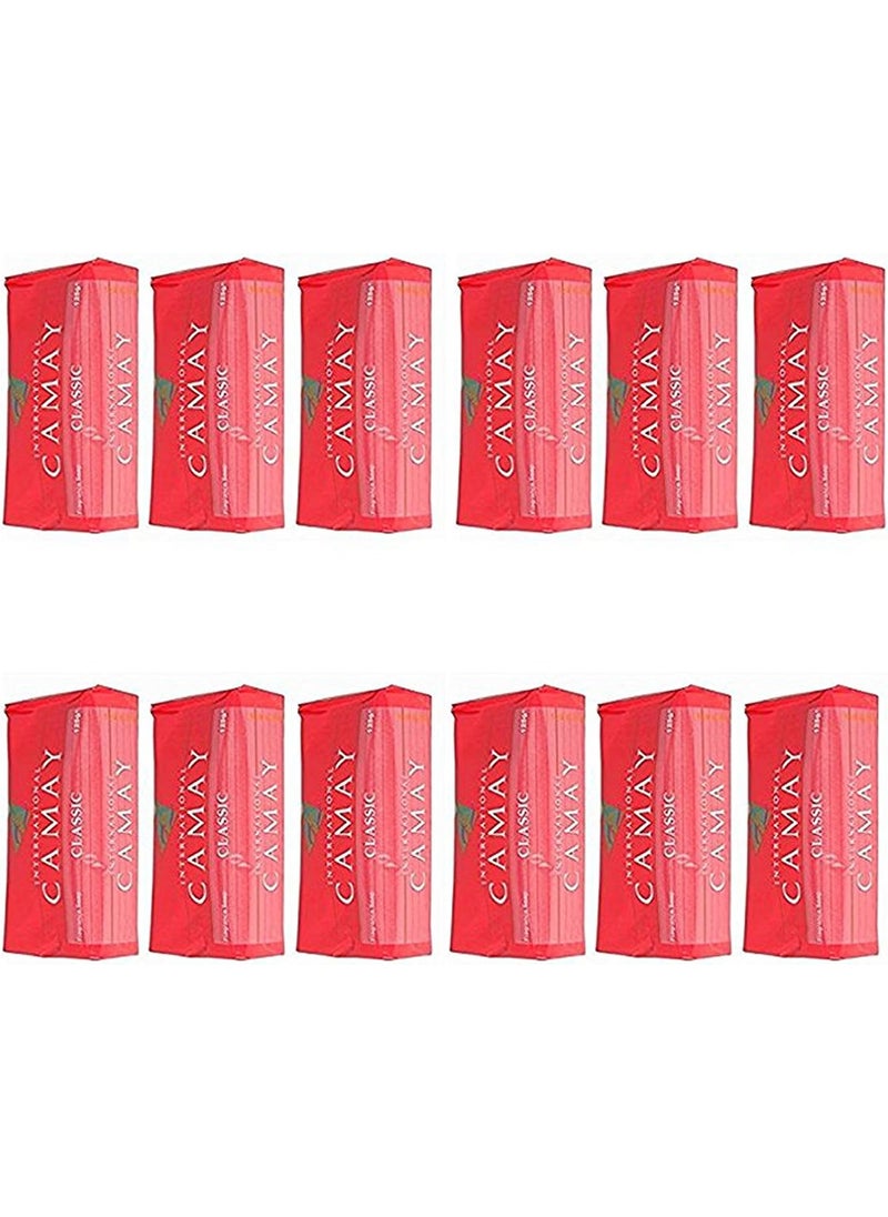 Camay Camay International Softly Scented Bath Bar Classic Soap 125 G  45 Oz Each 3 Count Pack of 4 12 Bars Total 
