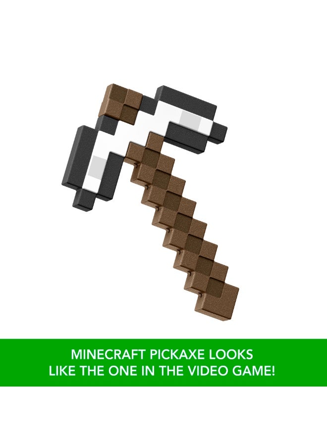 MINECRAFT Iron Pickaxe Battle Toy, Kid-Sized Accessory for Role-Play & Costumes, Inspired by the Video Game - Image 4