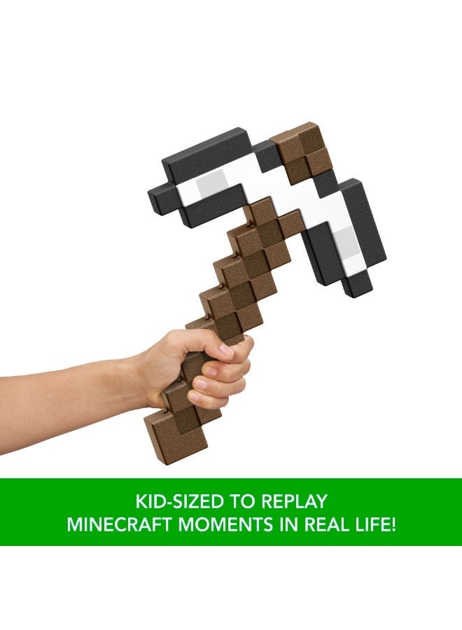 MINECRAFT Iron Pickaxe Battle Toy, Kid-Sized Accessory for Role-Play & Costumes, Inspired by the Video Game - Image 3