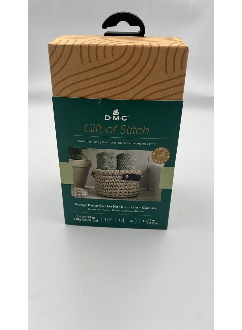 DMC Storage Basket Crochet Kit - Image 1