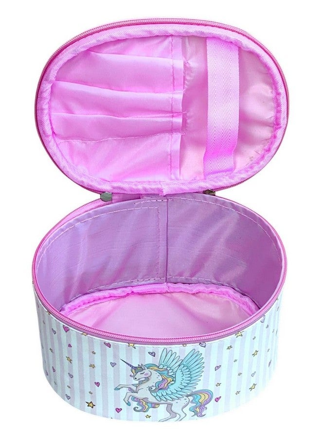 Tera13 TERA 13 Makeup Organizer Bag, Unicorn Vanity Case Pouch for Women and Girls (1 Pcs), Cosmetic Bags, Return Gifts, Jewellery, Make Up Kit, Zipper Pouch - Image 5
