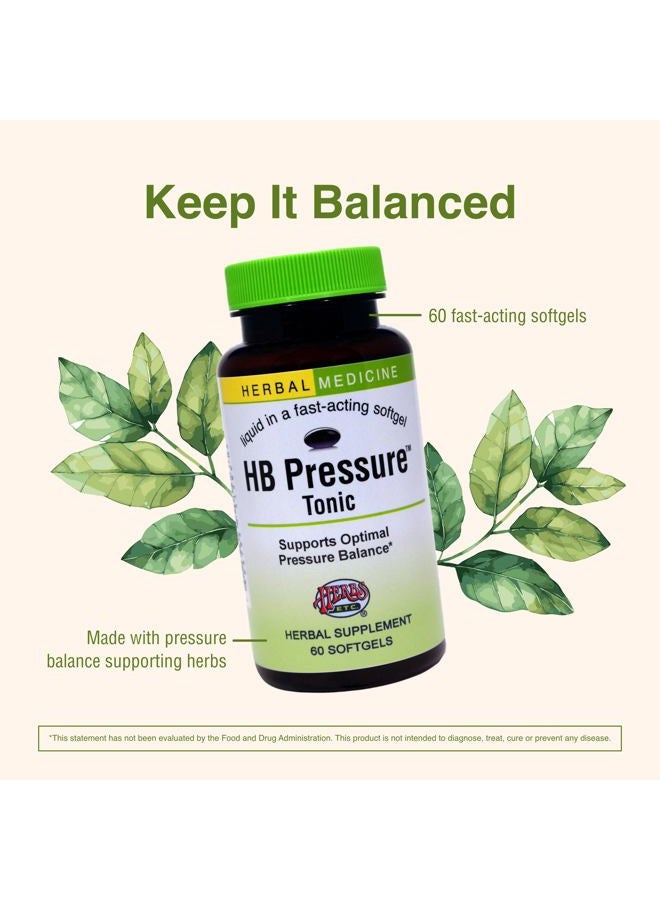 Herbs Etc. HB Pressure Tonic - Healthy Blood Circulation Support Supplement - Aid Cardiovascular Health - Herbal Supplement for Natural Energy Support - Gluten-Free - 60 Softgels (60 Servings) - Image 5