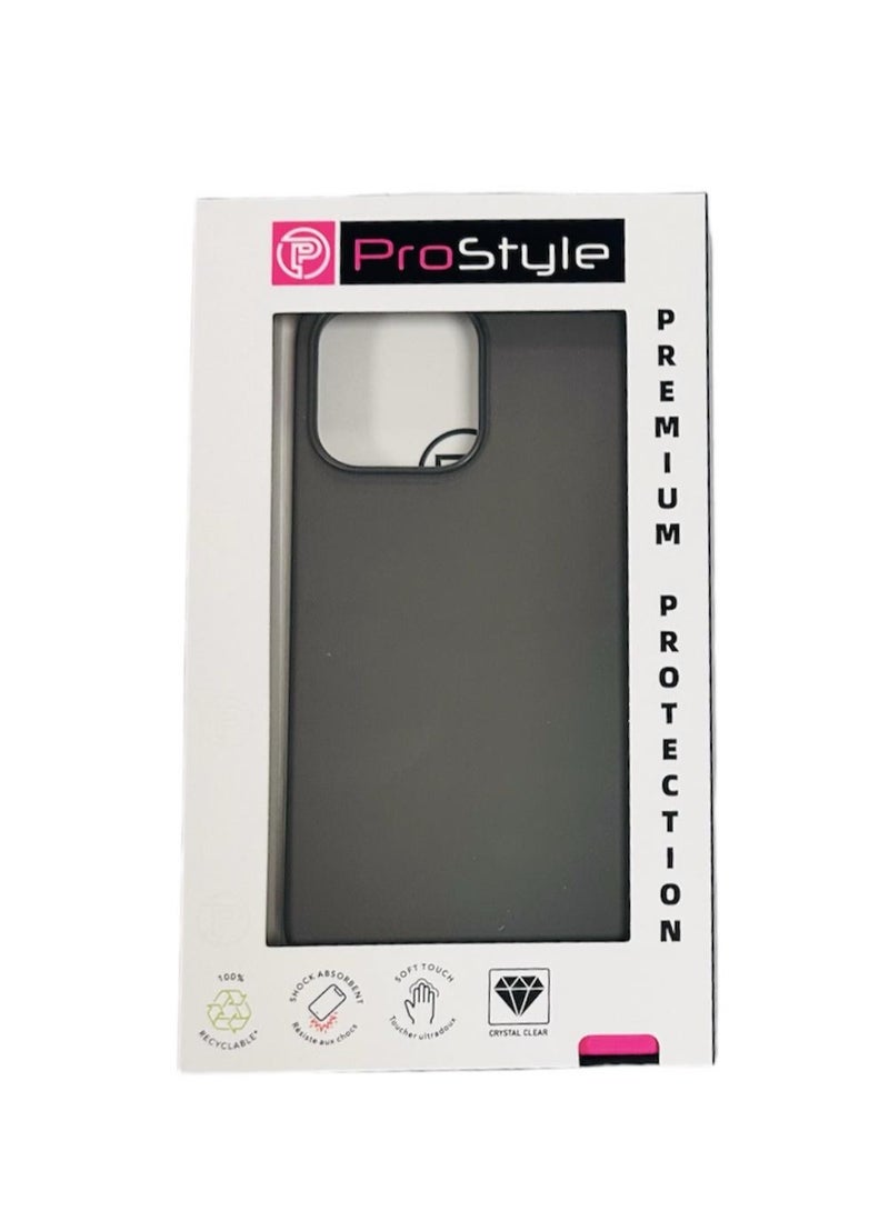 بروستايل جراب سيليكون بروستايل لهاتف آيفون 15 برو | متوافق مع ماج سيف | غطاء واقٍ رفيع مقاوم للخدش والصدمات | تصميم نحيف مقاوم للسقوط لهاتف آيفون 15 برو من التيتانيوم - Image 2