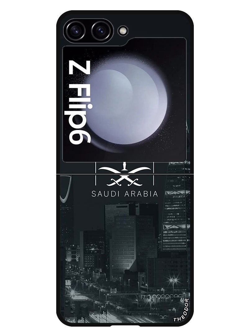 Theodor غطاء واقي مضاد للخدش ومقاوم للصدمات لجهاز سامسونج جالاكسي زد فليب 6 كسا 1 - Image 1