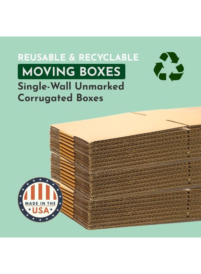 Boxes Fast BF121272 Tall Cardboard Boxes, 12" x 12" x 72", Single Wall Corrugated, for Moving, Shipping, Packing or Storage, Kraft (Pack of 10) - Image 2