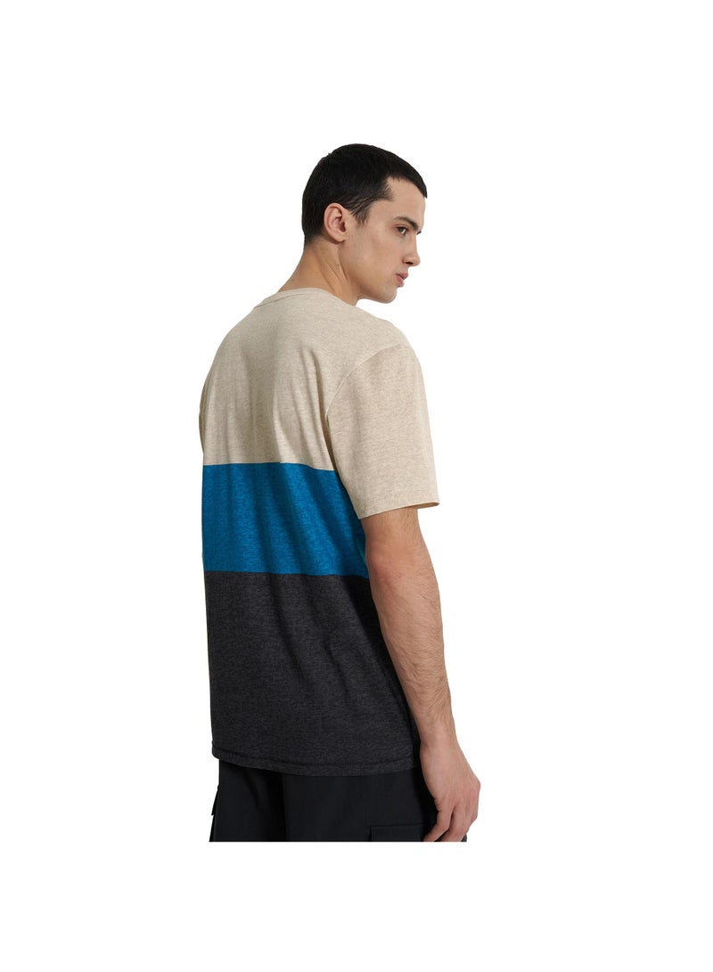 Termit Men's T-shirt Black/Beige, Termit, Soft Cotton Fabric, Comfortable Fit, Breathable, Perfect for Skating and Outdoor Activities - Image 3