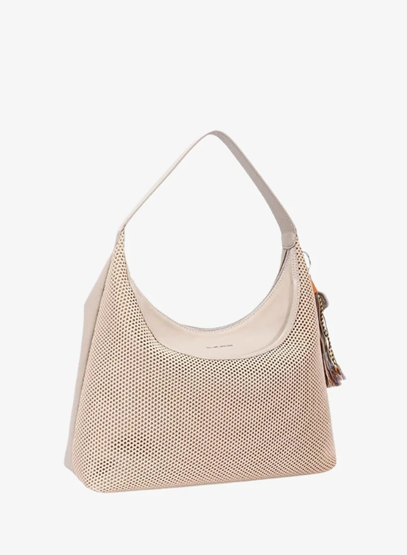 David Jones David Jones Woven Hand Bag model cm8444| Tropical summer styel spacious handbag for daily wear, everyday beach and out and abouts | vacation purse for all girls and women