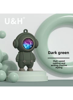 Generic Creative Music Computer Phone Dual-use Usb Flash Drive Corporate Cultural Activities Promotional Gifts Usb Stick Souvenir-Color:Dark Green (mask) PE Bag-Capacity:8GB 2.0  - Image 1