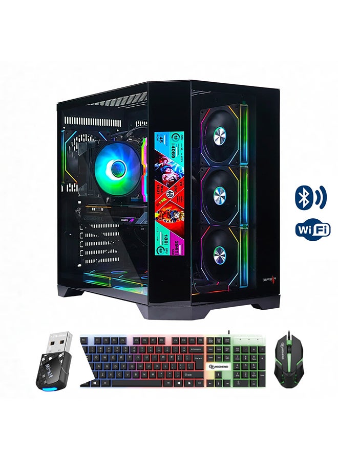 Spear Pc Gaming PC With Intel Core i5-14400F Processor/32GB RAM DDR5/1TB SSD/8GB Nvidia GeForce RTX 5060 Graphics/Windows 11 Pro/ Black - Image 1