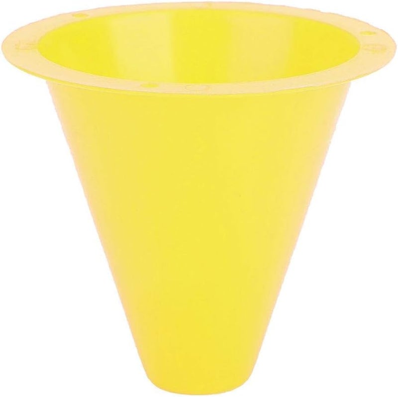 woobles Soccer Training Cone, Agility Soccer Disc Cones Barriers Plastic Marker Holder Sports Accessory (10pcs)-Yellow - Image 5