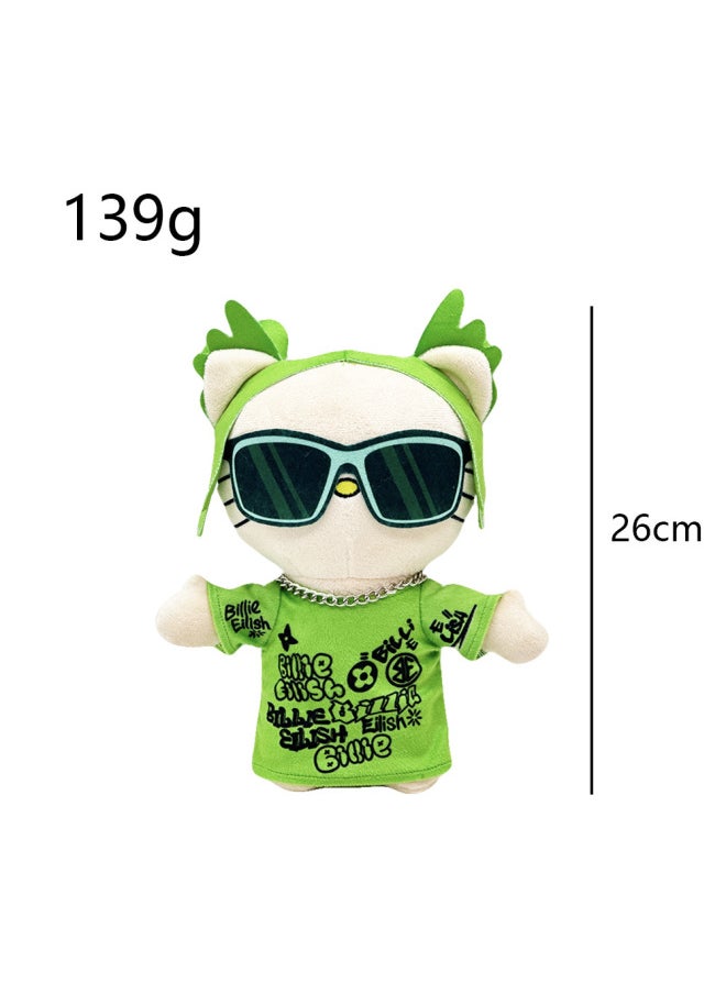 null - Travis Scott Plush Travis Scott Plush Toy Doll-Color:Black T And White Trousers Cat Uncle-Height:24cm - Image 1