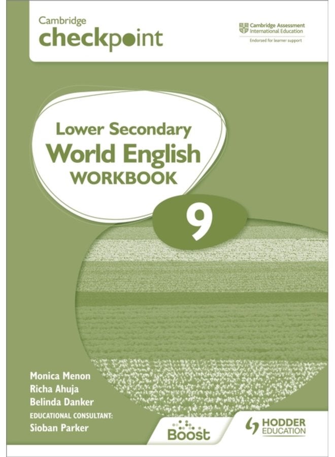Cambridge Checkpoint Lower Secondary World English Workbook 9 - Paperback