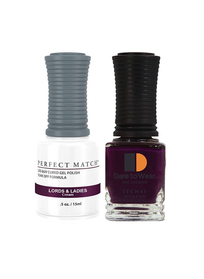 Lechat Soak Off Gel Nail Polish UV LED Gel Polish Lords And Ladies PMS78 - Image 1