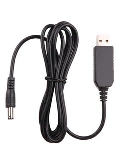 ماركة غير محددة كابل USB DC 5V إلى 12V يعمل على تشغيل أي جهاز توجيه في حالات الطوارئ  - Image 1