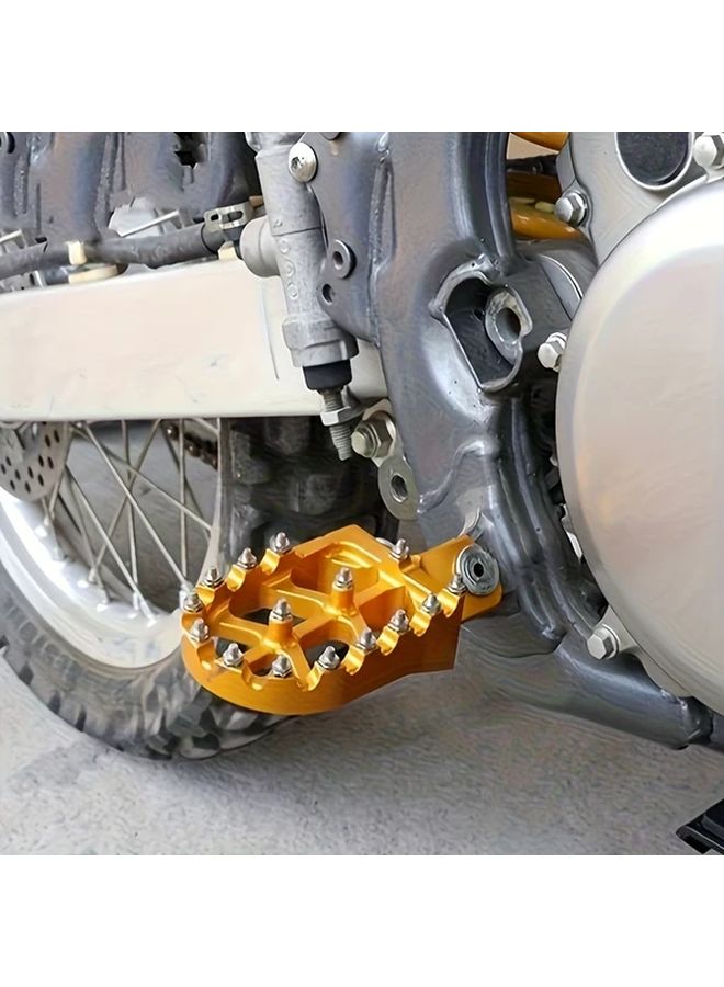 Red Aluminum Motorcycle Footrests for Honda CRF50 XR50 CRF70 CRF110 Off Road - Image 3