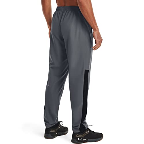 Under Armour Men's Woven Vital Workout Pants, Pitch Gray (012)/Black, X-Small - Image 2