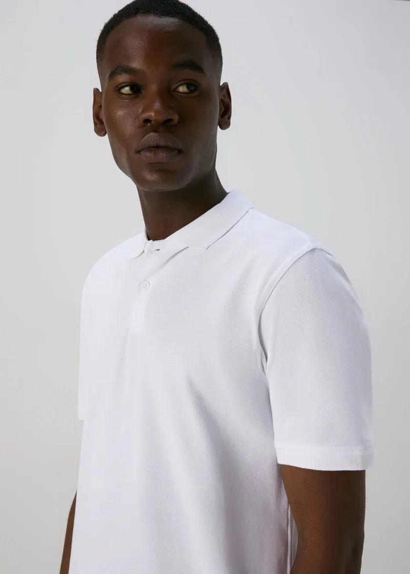 Matalan White Essential Polo Shirt
