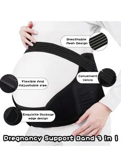 FASHION HOME 3-in-1 Pregnancy Support Maternity Belt Waist Back Abdomen Brace Band  - Image 5