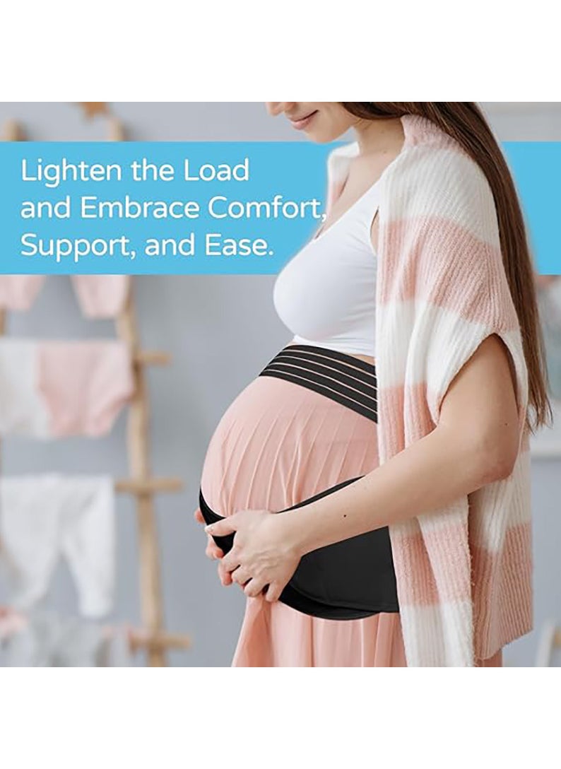 FASHION HOME - 3-in-1 Pregnancy Support Maternity Belt Waist Back Abdomen Brace Band - Image 1